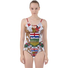 Coat Of Arms Of Alberta Cut Out Top Tankini Set by abbeyz71