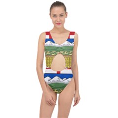 Provincial Shield Of Alberta Center Cut Out Swimsuit by abbeyz71