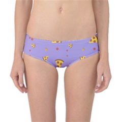 Piazza Pattern Violet 13k Piazza Pattern Violet Background Only Classic Bikini Bottoms by genx