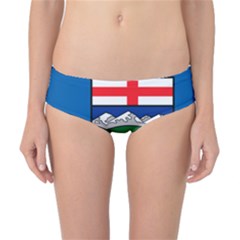 Flag Map Of Alberta Classic Bikini Bottoms by abbeyz71