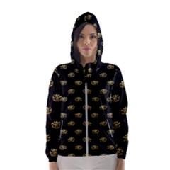 Dragon Head Motif Pattern Design Women s Hooded Windbreaker by dflcprintsclothing