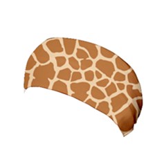 Giraffe Skin Pattern Yoga Headband by HermanTelo