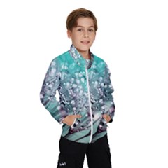 Dandelion Seeds Flower Nature Kids  Windbreaker by Pakrebo