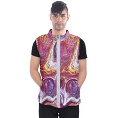 Paint Acrylic Paint Art Colorful Men s Puffer Vest by Pakrebo