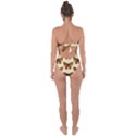 Butterflies Insects Pattern Tie Back One Piece Swimsuit View2