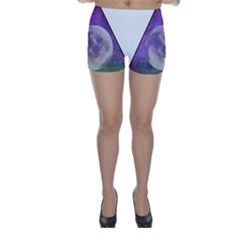 Form Triangle Moon Space Skinny Shorts by HermanTelo