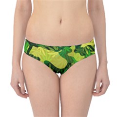 Marijuana Camouflage Cannabis Drug Hipster Bikini Bottoms by HermanTelo