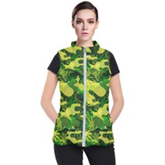 Marijuana Camouflage Cannabis Drug Women s Puffer Vest by HermanTelo