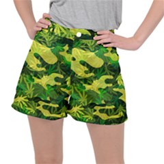 Marijuana Camouflage Cannabis Drug Ripstop Shorts by HermanTelo
