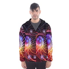 Physics Quantum Physics Particles Men s Hooded Windbreaker by Sapixe