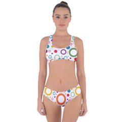 Wallpaper Circle Criss Cross Bikini Set by HermanTelo