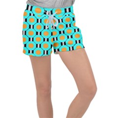 Octagon Blue 2 Women s Velour Lounge Shorts by impacteesstreetwear
