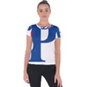 Logo of Freedom Party of Austria Short Sleeve Sports Top  View1