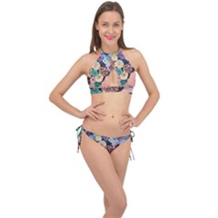 Dream  Cross Front Halter Bikini Set by CKArtCreations