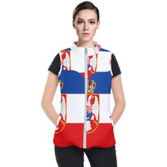 Naval Ensign Of Kingdom Of Yugoslavia, 1932-1939 Women s Puffer Vest by abbeyz71