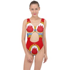 Naval Jack Of Yugoslavia, 1963-1993 Center Cut Out Swimsuit by abbeyz71