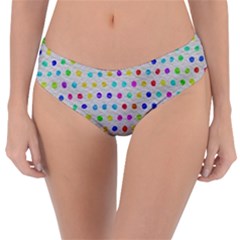 Social Disease - Polka Dot Design Reversible Classic Bikini Bottoms by WensdaiAmbrose