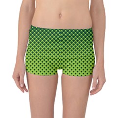 Nothing But Bogus - Lime Green Reversible Boyleg Bikini Bottoms by WensdaiAmbrose