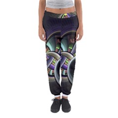 Fractal Fractal Art Multi Color Women s Jogger Sweatpants by Pakrebo