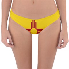 New Mexico Flag Reversible Hipster Bikini Bottoms by FlagGallery