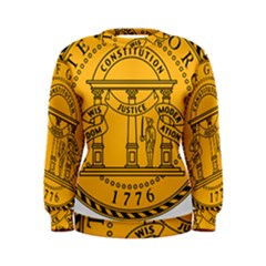 Seal Of Georgia Women s Sweatshirt by abbeyz71