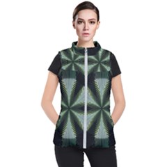 Lines Abstract Background Women s Puffer Vest by Pakrebo