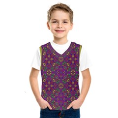 Triangle Pattern Kaleidoscope Color Kids  Sportswear by Pakrebo