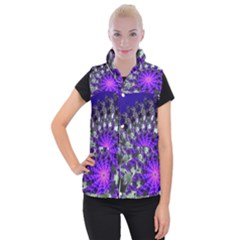 Fractal Rendering Digital Art Women s Button Up Vest by Pakrebo