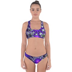 Fractal Rendering Digital Art Cross Back Hipster Bikini Set by Pakrebo