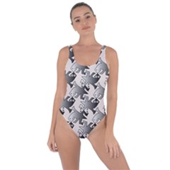 Seamless Tessellation Background Bring Sexy Back Swimsuit by Pakrebo