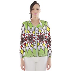 Mandala Model Figure Graphics Women s Windbreaker by Pakrebo