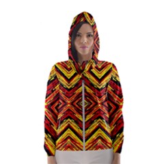 Ml-c5-1 Women s Hooded Windbreaker by ArtworkByPatrick