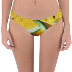 Sliced Watermelon Lot Reversible Hipster Bikini Bottoms by Pakrebo