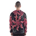 Flower Abstract Men s Hooded Windbreaker View2