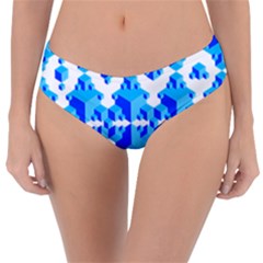 Cubes Abstract Wallpapers Reversible Classic Bikini Bottoms by HermanTelo