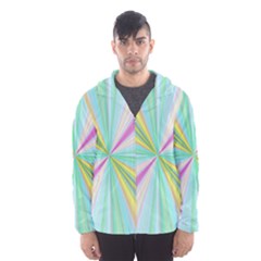 Background Burst Abstract Color Men s Hooded Windbreaker by HermanTelo