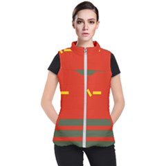 Flag Of Chinese People s Armed Police Force Women s Puffer Vest by abbeyz71