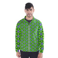 Pattern Green Men s Windbreaker by Mariart