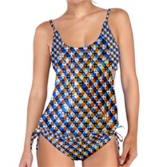 Kaleidoscope Art Unique Design Tankini Set by Wegoenart