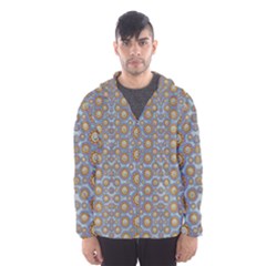 Florals Striving To Be In The Hole World As Free Men s Hooded Windbreaker by pepitasart