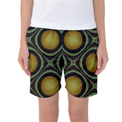 Abstract Background Design Women s Basketball Shorts by Sudhe
