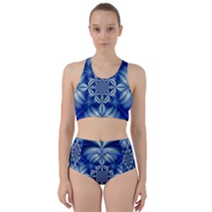 Abstract Art Artwork Fractal Design Racer Back Bikini Set by Pakrebo