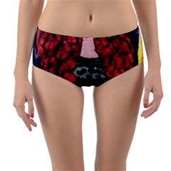 Sandy Reversible Mid-waist Bikini Bottoms