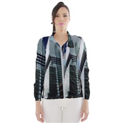 Architecture Frankfurt Reflection Women s Windbreaker by Wegoenart