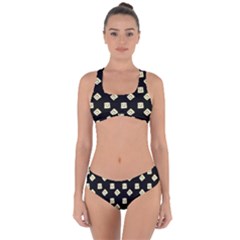 Happy Toast Black Criss Cross Bikini Set