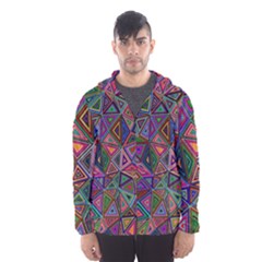 Ml 195 Men s Hooded Windbreaker by ArtworkByPatrick