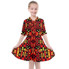 Hs Rby 6 Kids  All Frills Chiffon Dress by ArtworkByPatrick