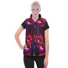 Science Fiction Cover Adventure Women s Button Up Vest by Pakrebo