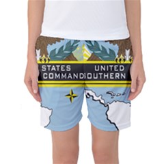 Seal Of United States Southern Command Women s Basketball Shorts by abbeyz71
