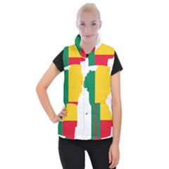 Benin Africa Borders Country Flag Women s Button Up Vest by Sapixe